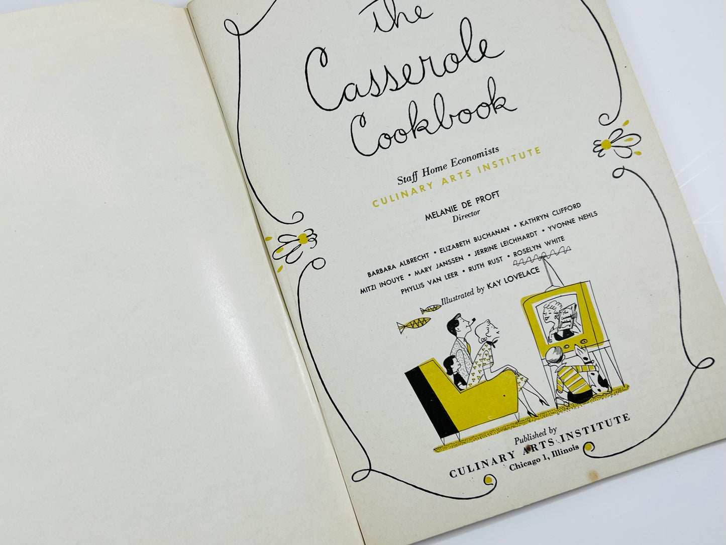 The Casserole Cookbook, Culinary Arts Institute, 1956