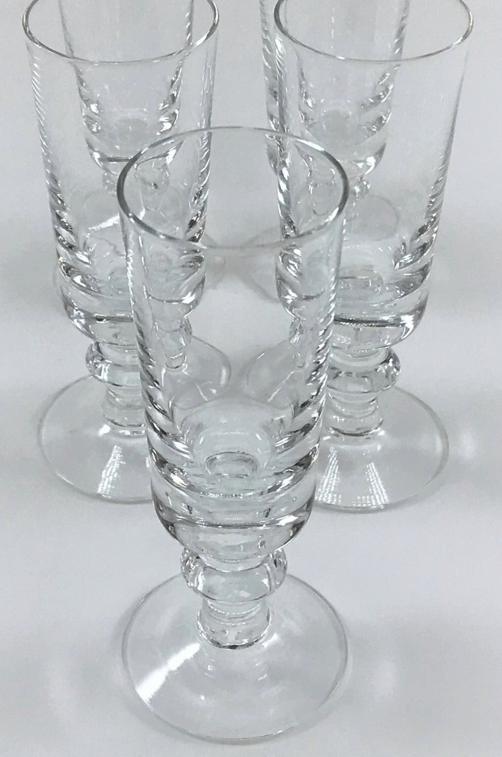 Mid-century Barware Set of Five Cordial Glasses