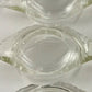 Glasbake Clear Glass Deviled Crab Imperial Baking Shell Set of Six