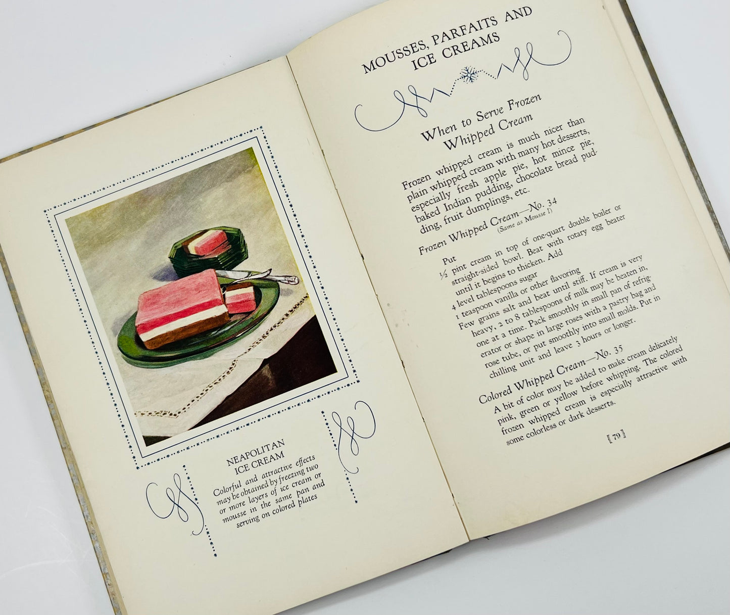 Electric Refrigerator Recipes and Menus Cookbook, General Electric, 1927