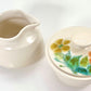 Franciscan Floral Earthenware Sugar and Creamer, 1970s