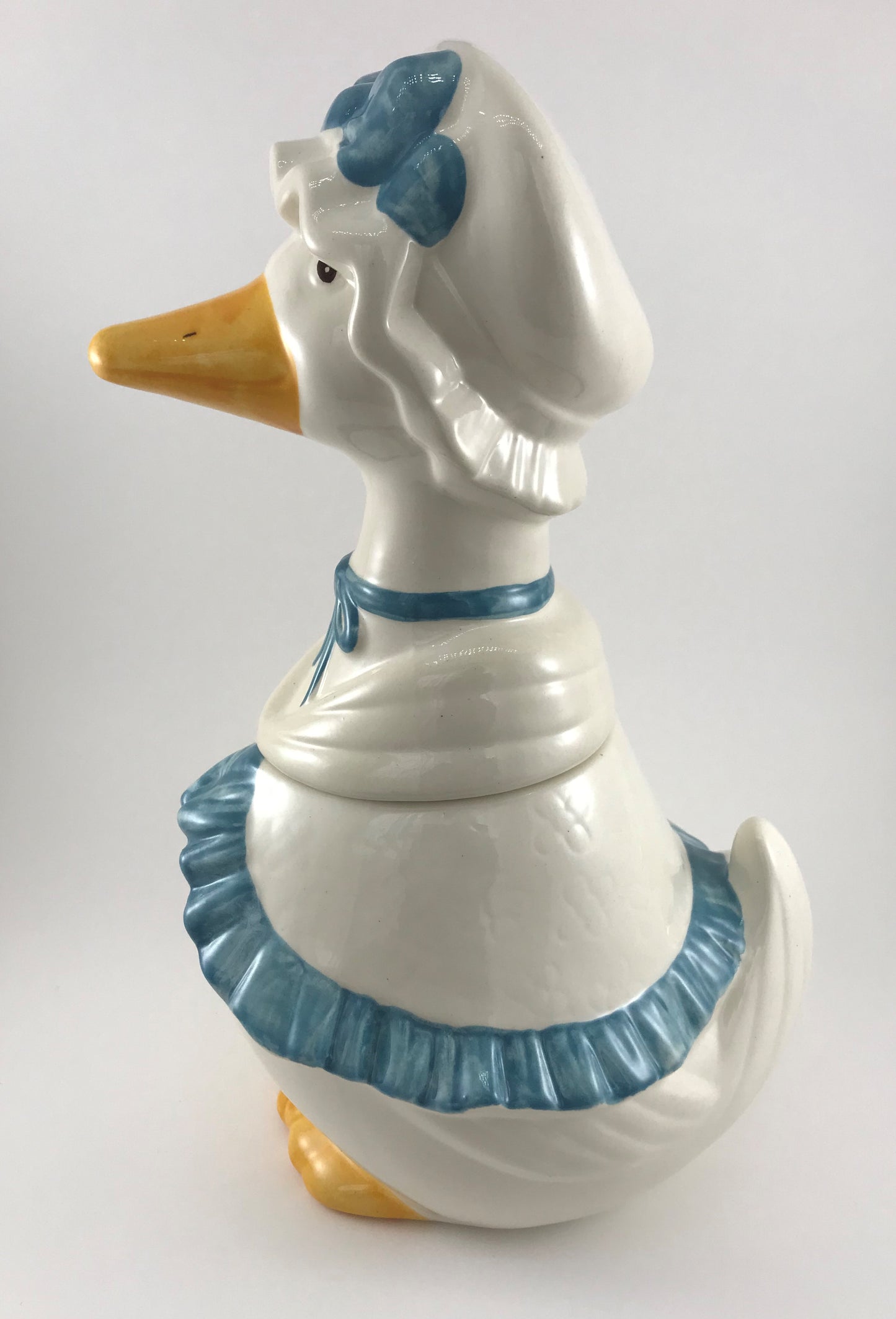 Metlox "Lucy Goose" Cookie Jar, California Pottery c. 1970